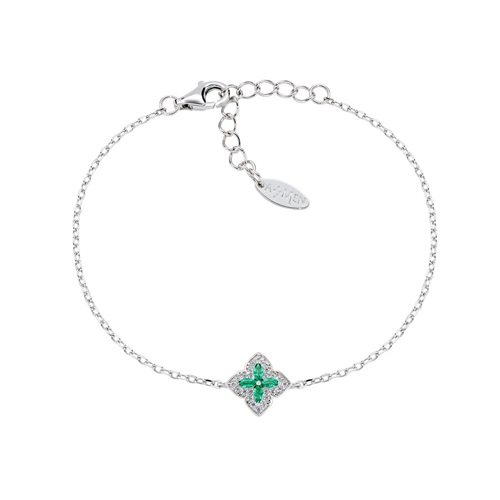Bracciale Amen Donna Portofino in Argento Zircone BRPFBBVZ - BRPFBBVZ